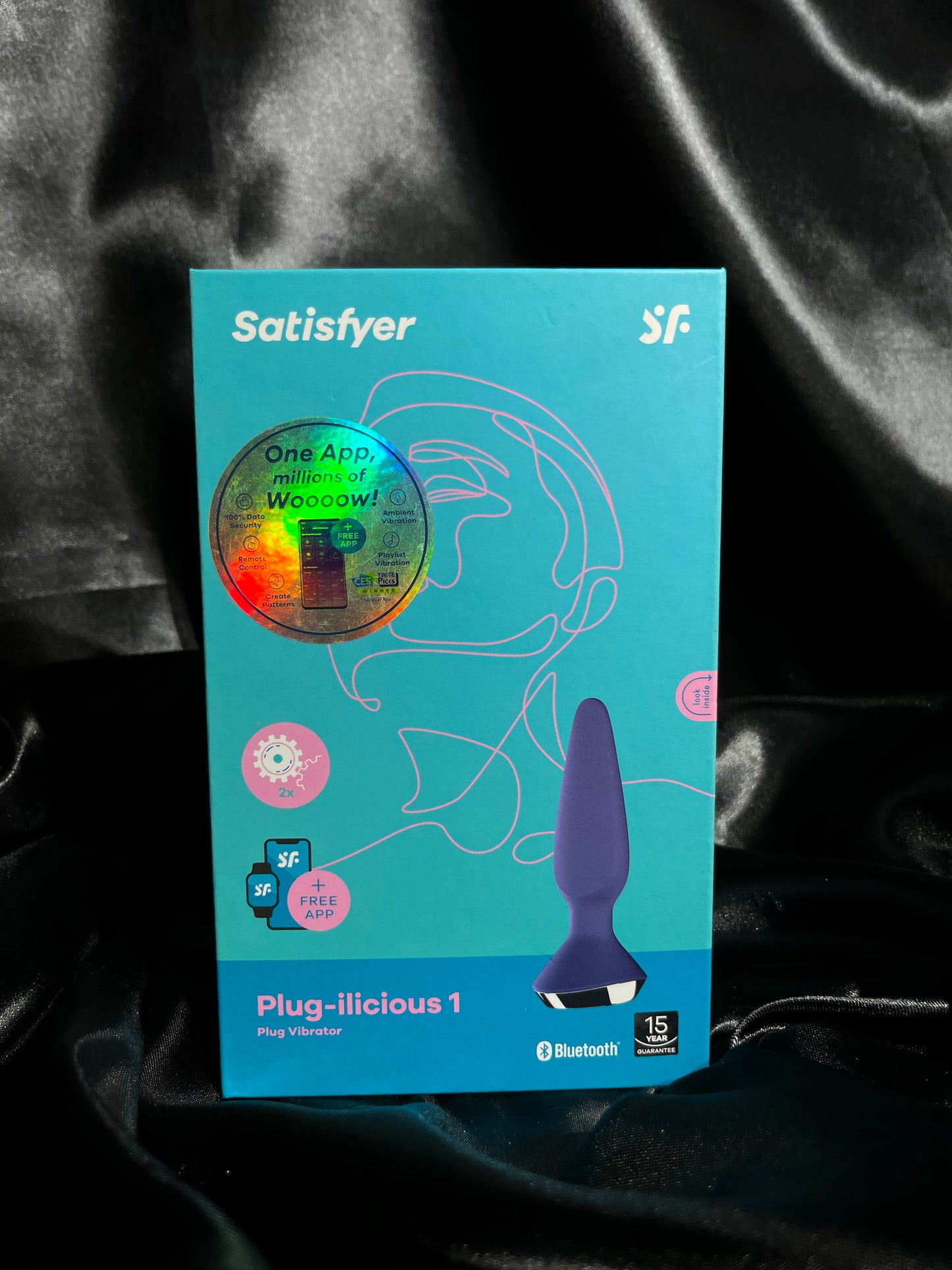 Vibrador anal Satisfyer Plug ilicious 1