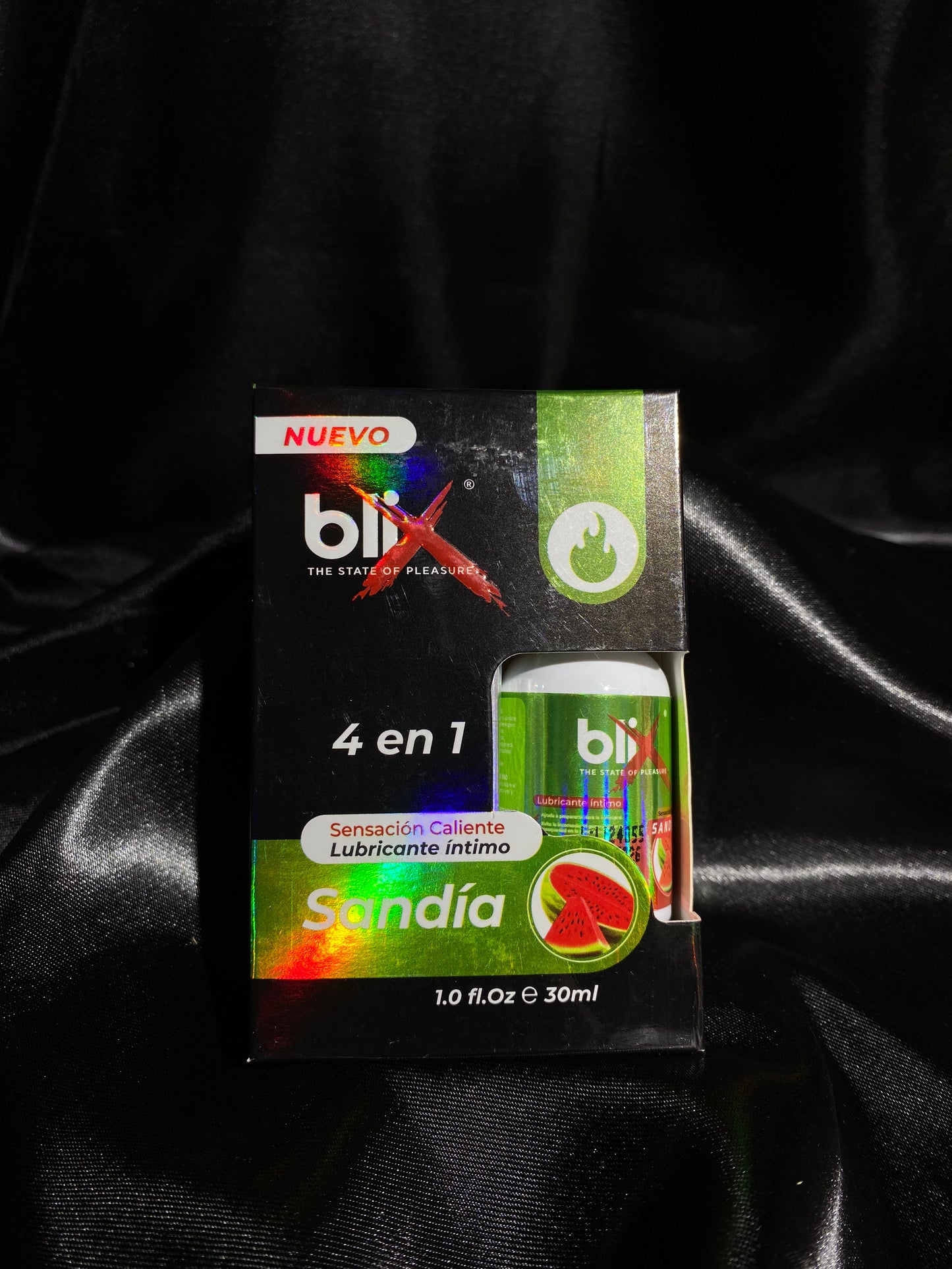 Lubricante vaginal caliente blix