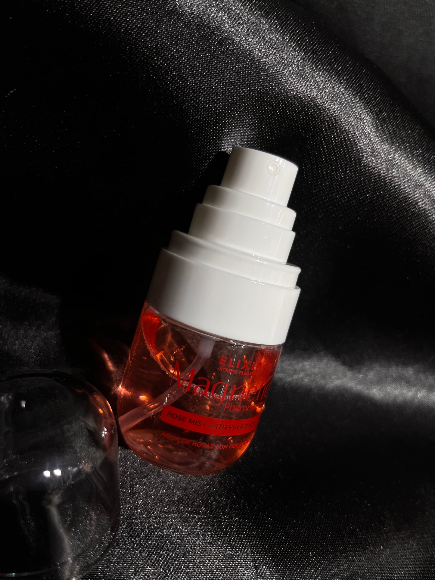 Agua de rosas con feromonas