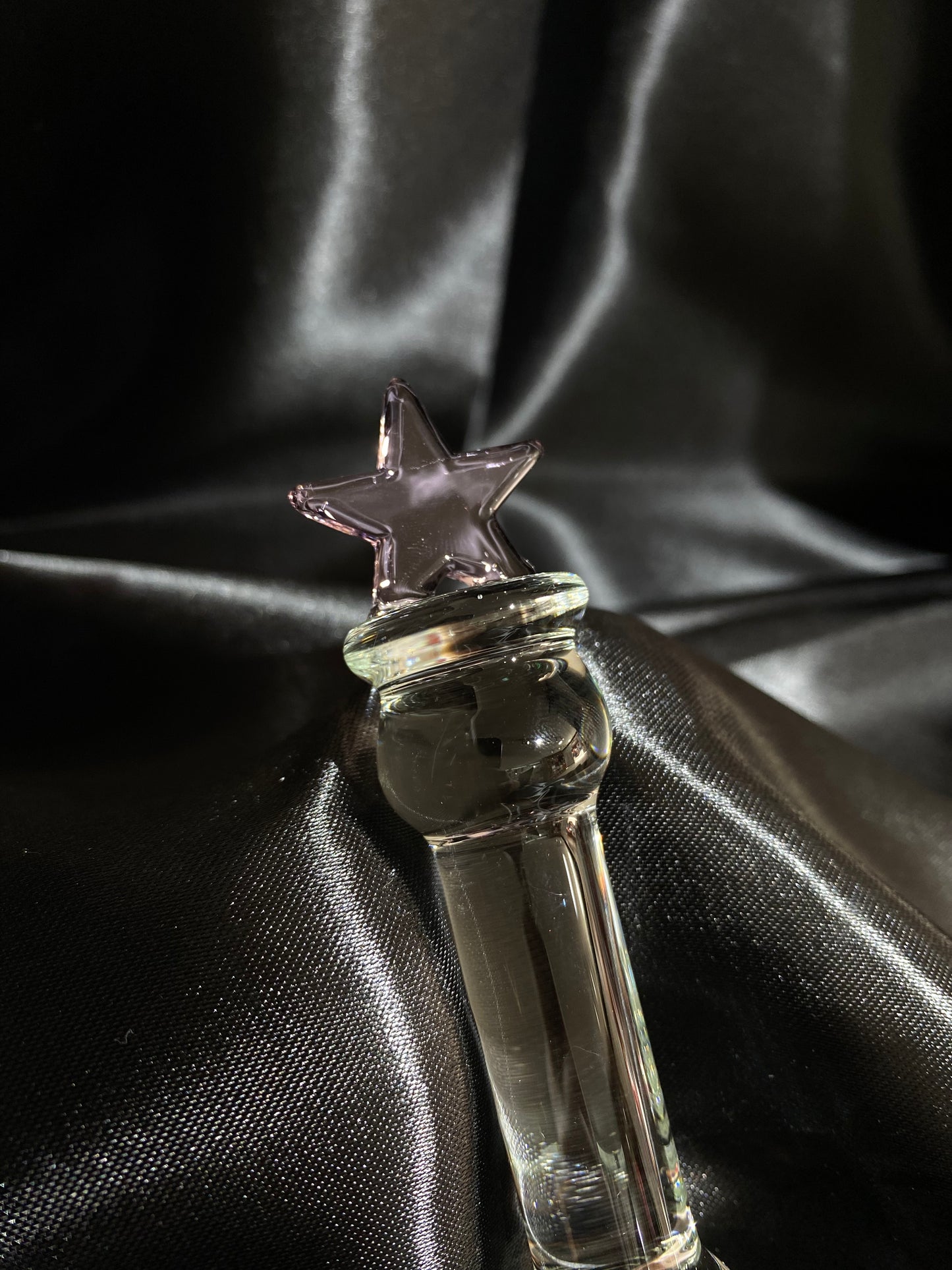Dildo en vidrio estrella