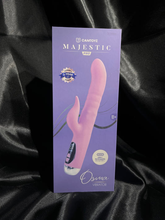 Vibrador vaginal y clitorial osma
