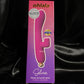 Vibrador vaginal y clitorial Selina