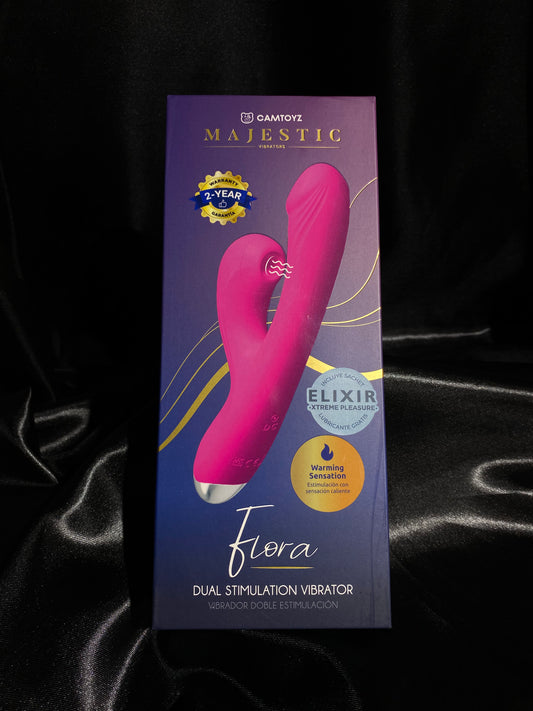 Vibrador vaginal y clitorial Flora