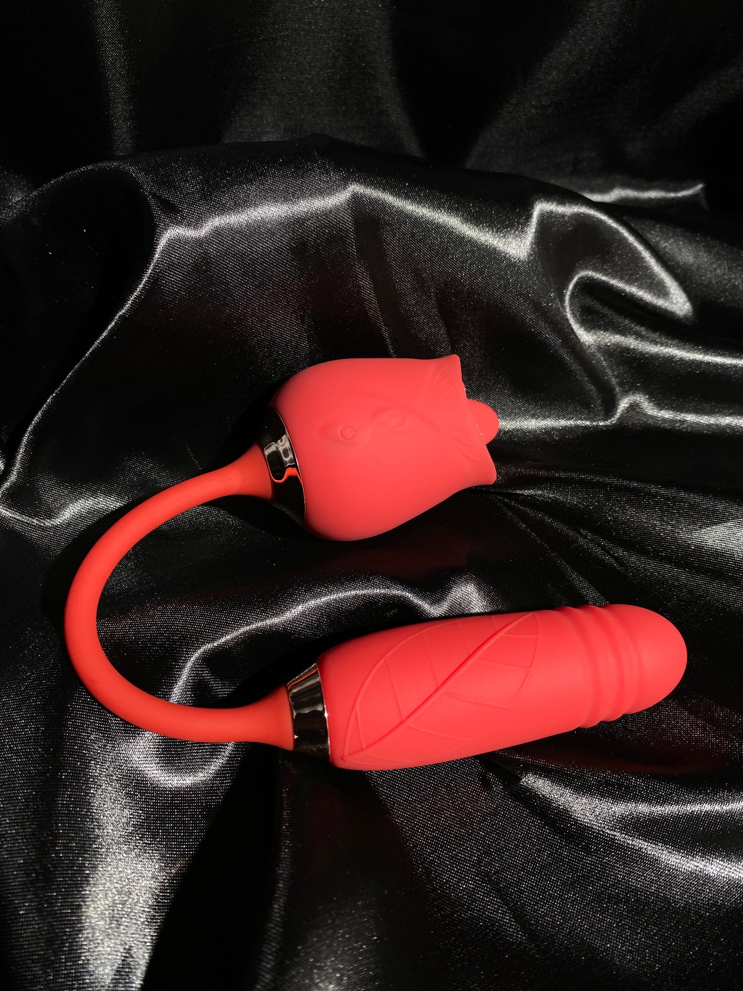 Vibrador vaginal y clitorial Rosa dual