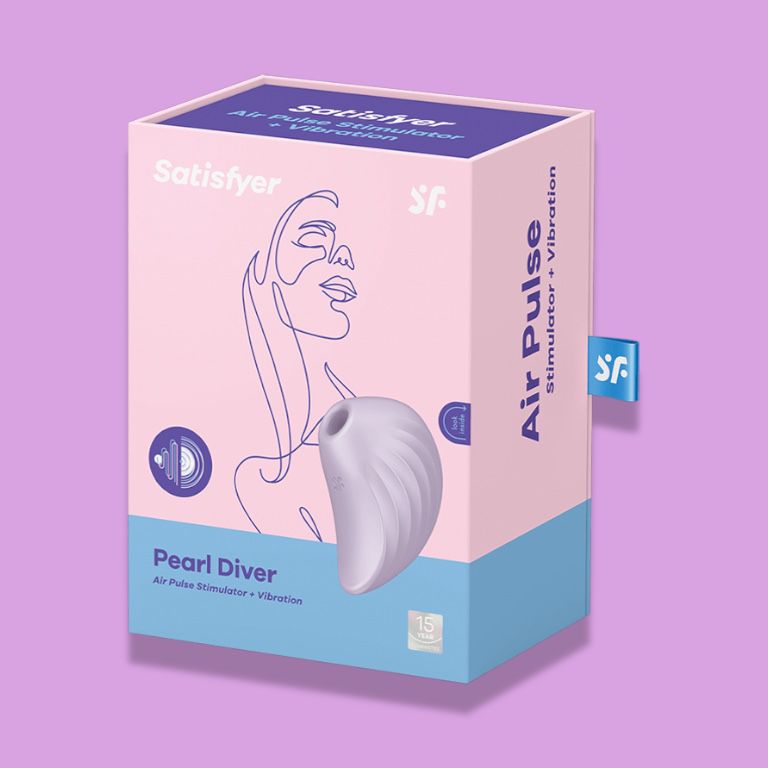 Succionador clitorial Satisfyer Pearl diver