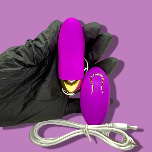 Huevo vibrador USB, Con control